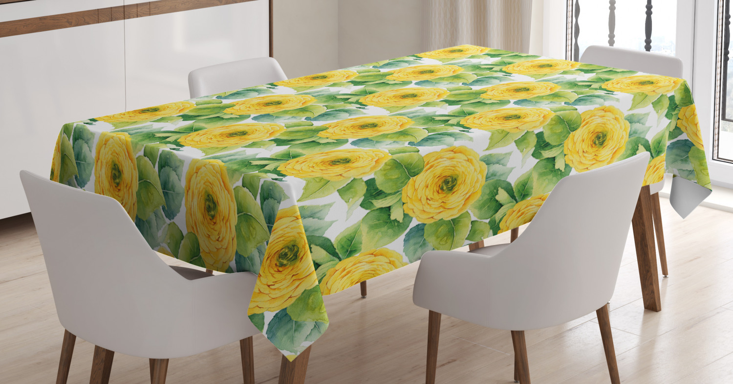 60 X 90 Yellow and Hunter Green Ambesonne Dahlia Tablecloth Spring Bouquets Flowering Branches Fragrance Season Blossom Motif Print Rectangular Table Cover for Dining Room Kitchen Decor 60 X 90 Yellow and Hunter Green Ambesonne Dahlia Tablecloth Spring Bouquets Flowering Branches Fragrance Season Blossom Motif Print Rectangular Table Cover for Dining Room Kitchen Decor